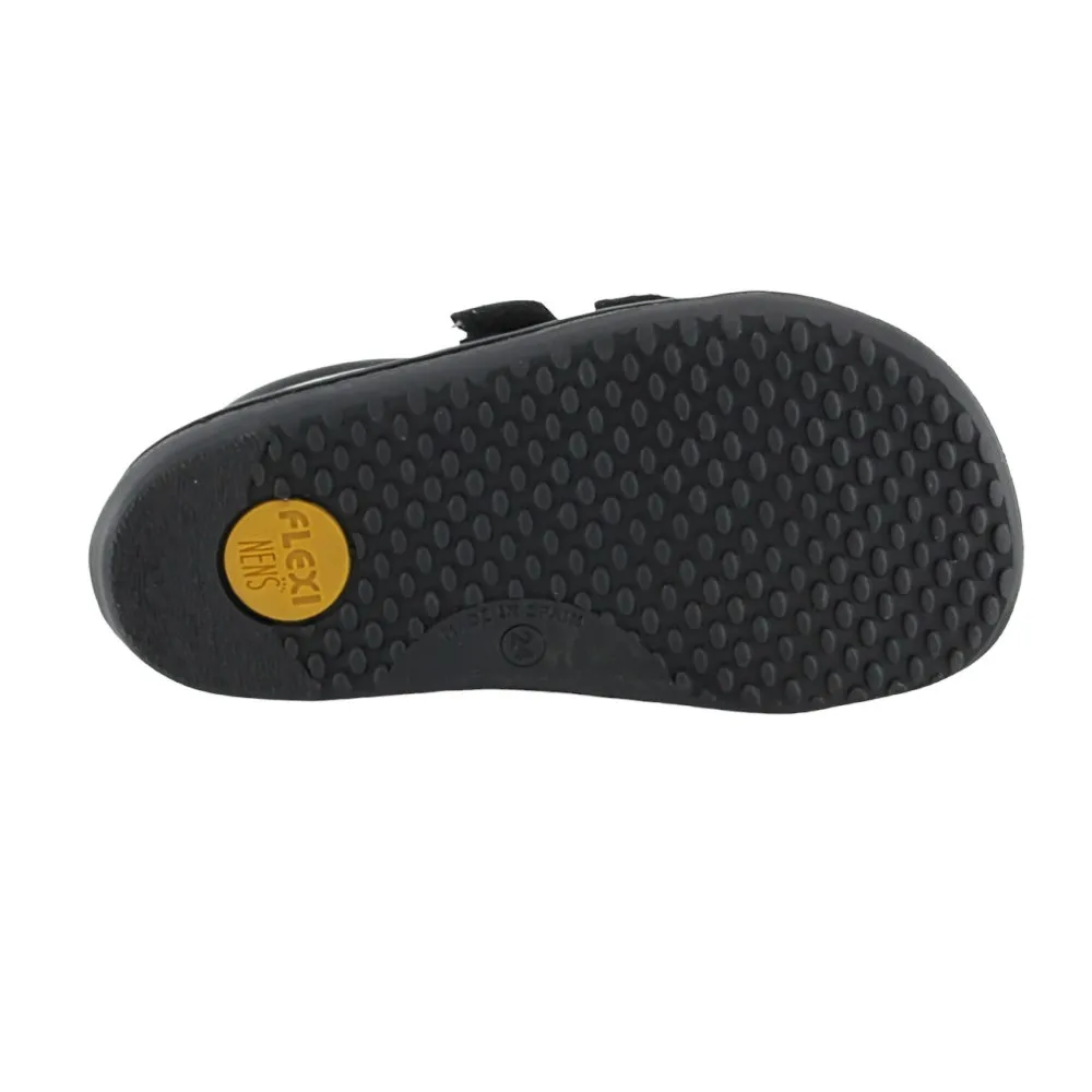 Zapato respetuoso colegial Flexi Nens 9000-R Negro