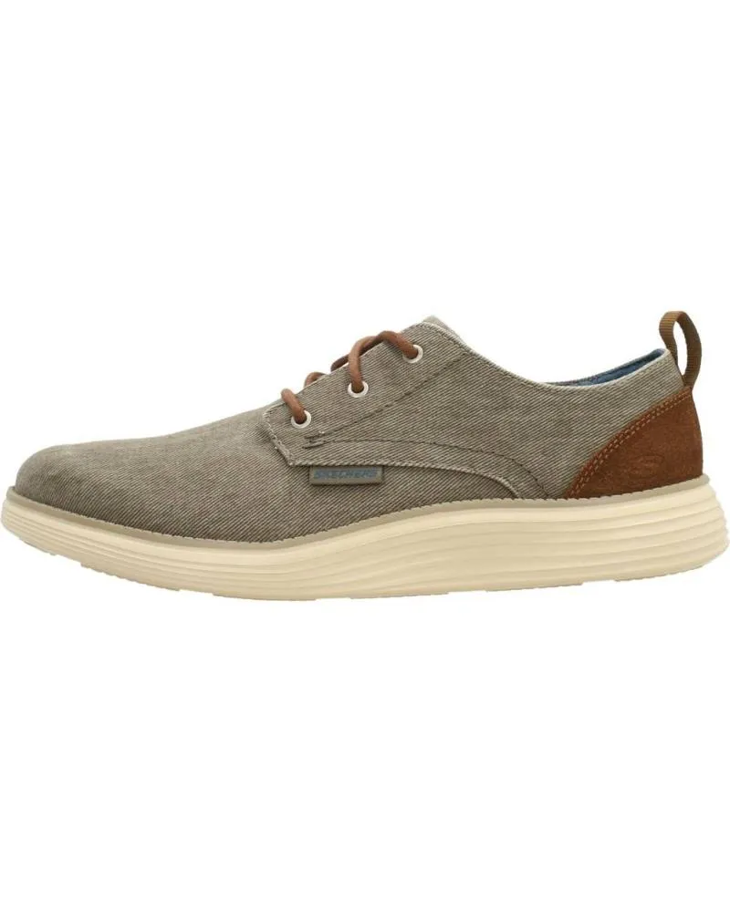 Zapatos de Hombre SKECHERS DEPORTIVO HOMBRE 65910 BEIGE