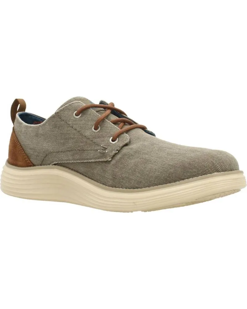 Zapatos de Hombre SKECHERS DEPORTIVO HOMBRE 65910 BEIGE