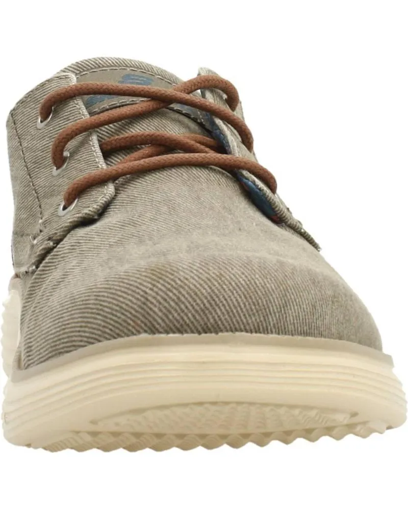 Zapatos de Hombre SKECHERS DEPORTIVO HOMBRE 65910 BEIGE