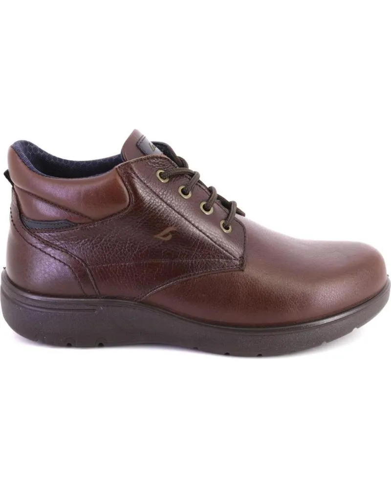 Zapatos LUISETTI  de Hombre 31017NA BOTAS DE HOMBRE PIEL  CUERO