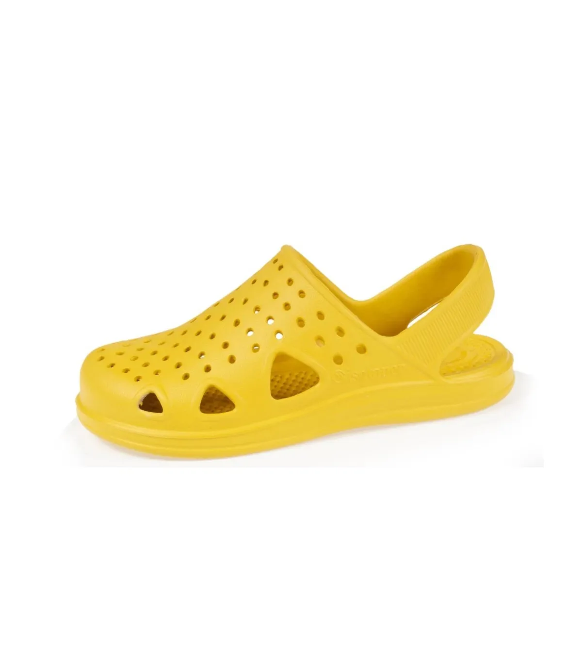 Zueco infantil amarillo Isotoner